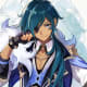 Genshin Impact Kaeya artwork.